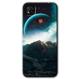 Xiaomi Redmi 9C Uzay Gökyüzü Baskılı Uyumlu Silikon Kılıf