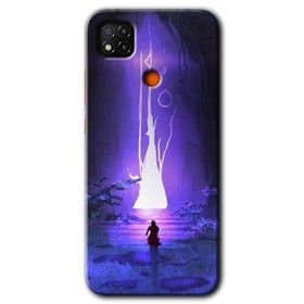 Xiaomi Redmi 9C Wanderer Silhouette Baskılı Uyumlu Silikon Kılıf