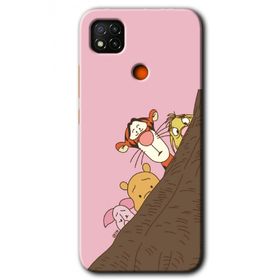 Xiaomi Redmi 9C Winnie the Pooh Baskılı Uyumlu Silikon Kılıf