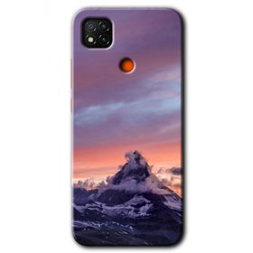 Xiaomi Redmi 9C Zirve Baskılı Uyumlu Silikon Kılıf