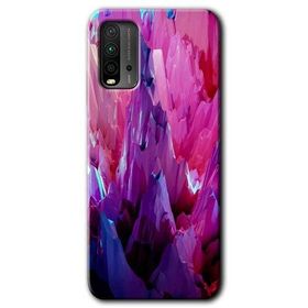Xiaomi Redmi 9T Abstraction Sharp Baskılı Uyumlu Silikon Kılıf