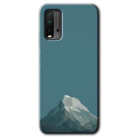 Xiaomi Redmi 9T Alone Mountain Baskılı Uyumlu Silikon Kılıf
