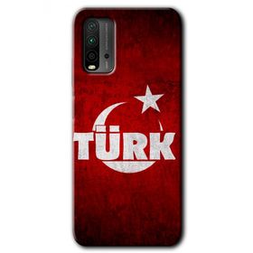 Xiaomi Redmi 9T Ayyıldız Türk Baskılı Uyumlu Silikon Kılıf