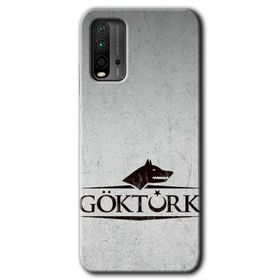 Xiaomi Redmi 9T Bezdum Da Baskılı Uyumlu Silikon Kılıf