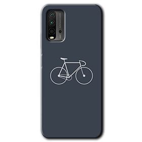 Xiaomi Redmi 9T Bike Baskılı Uyumlu Silikon Kılıf