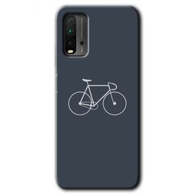 Xiaomi Redmi 9T Bike Baskılı Uyumlu Silikon Kılıf