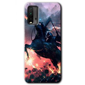 Xiaomi Redmi 9T Bloodhorne Baskılı Uyumlu Silikon Kılıf