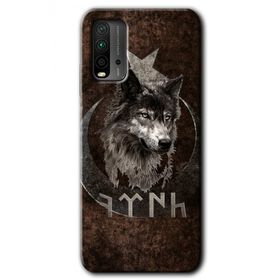 Xiaomi Redmi 9T Bozkurt Göktürk Baskılı Uyumlu Silikon Kılıf
