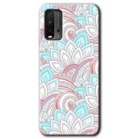 Xiaomi Redmi 9T Çin Mandala 1 Baskılı Uyumlu Silikon Kılıf
