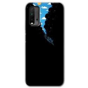 Xiaomi Redmi 9T Derinlere Yolculuk Baskılı Uyumlu Silikon Kılıf
