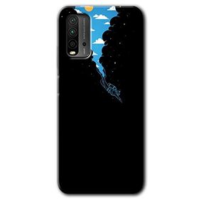 Xiaomi Redmi 9T Derinlere Yolculuk Baskılı Uyumlu Silikon Kılıf