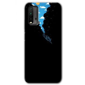 Xiaomi Redmi 9T Derinlere Yolculuk Baskılı Uyumlu Silikon Kılıf