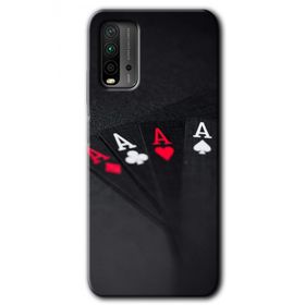 Xiaomi Redmi 9T Full As Baskılı Uyumlu Silikon Kılıf