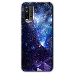 Xiaomi Redmi 9T Galaksi Baskılı Uyumlu Silikon Kılıf