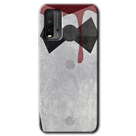 Xiaomi Redmi 9T Gentleman Blood Baskılı Uyumlu Silikon Kılıf