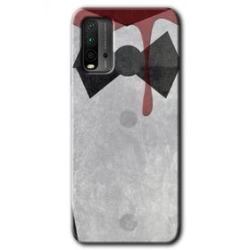 Xiaomi Redmi 9T Gentleman Blood Baskılı Uyumlu Silikon Kılıf