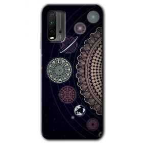 Xiaomi Redmi 9T Gezegen Döngüsü Baskılı Uyumlu Silikon Kılıf