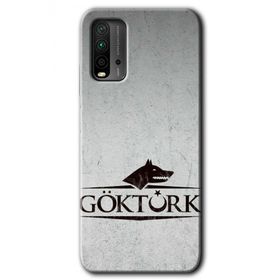 Xiaomi Redmi 9T Göktürk Baskılı Uyumlu Silikon Kılıf