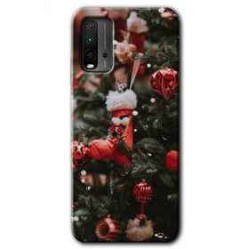 Xiaomi Redmi 9T Happy New Year Baskılı Uyumlu Silikon Kılıf