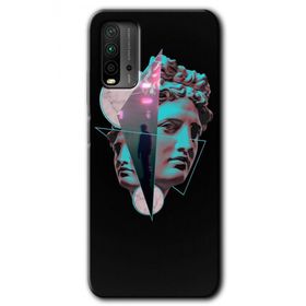 Xiaomi Redmi 9T Heykel Baskılı Uyumlu Silikon Kılıf