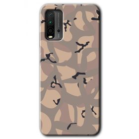 Xiaomi Redmi 9T Kamuflaj 6 Baskılı Uyumlu Silikon Kılıf