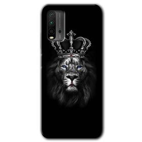 Xiaomi Redmi 9T King Lion Baskılı Uyumlu Silikon Kılıf