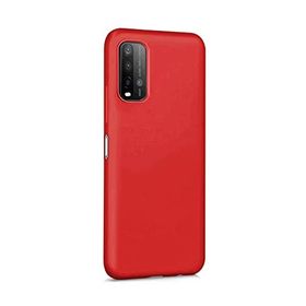 Xiaomi Redmi 9T Kırmızı Uyumlu Silikon Kılıf