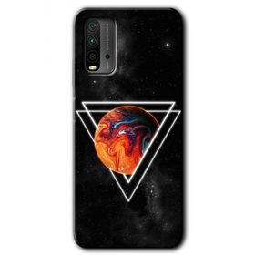 Xiaomi Redmi 9T Kızıl Gezegen Baskılı Uyumlu Silikon Kılıf