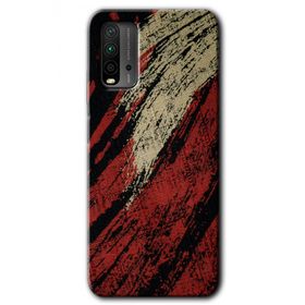 Xiaomi Redmi 9T Kumaş Deseni 6 Baskılı Uyumlu Silikon Kılıf
