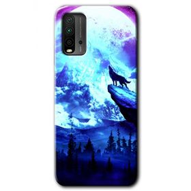 Xiaomi Redmi 9T Mega Kurt Baskılı Uyumlu Silikon Kılıf