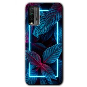 Xiaomi Redmi 9T Mekanik Yaprak 4 Baskılı Uyumlu Silikon Kılıf