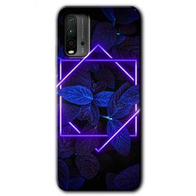 Xiaomi Redmi 9T Mekanik Yaprak 5 Baskılı Uyumlu Silikon Kılıf