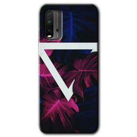 Xiaomi Redmi 9T Mekanik Yaprak Baskılı Uyumlu Silikon Kılıf