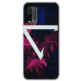 Xiaomi Redmi 9T Mekanik Yaprak Baskılı Uyumlu Silikon Kılıf