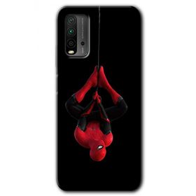 Xiaomi Redmi 9T Örümcek Adam Baskılı Uyumlu Silikon Kılıf
