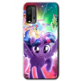 Xiaomi Redmi 9T Pony Baskılı Uyumlu Silikon Kılıf