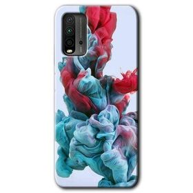 Xiaomi Redmi 9T Renkli Karışım Baskılı Uyumlu Silikon Kılıf