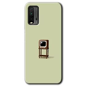 Xiaomi Redmi 9T Retro TV Baskılı Uyumlu Silikon Kılıf