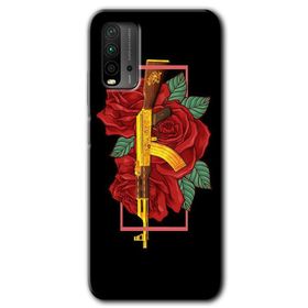 Xiaomi Redmi 9T Samurai Girl Baskılı Uyumlu Silikon Kılıf