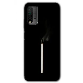 Xiaomi Redmi 9T Sönmüş Kibrit Baskılı Uyumlu Silikon Kılıf