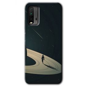 Xiaomi Redmi 9T Space Planet Baskılı Uyumlu Silikon Kılıf