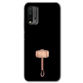 Xiaomi Redmi 9T Thor Çekiç Baskılı Uyumlu Silikon Kılıf