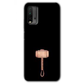 Xiaomi Redmi 9T Thor Çekiç Baskılı Uyumlu Silikon Kılıf