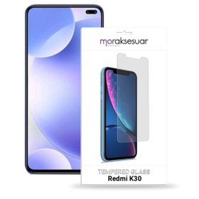 Xiaomi Redmi K30 9H Temperli Ekran Koruyucu Uyumlu Kırılmaz Cam