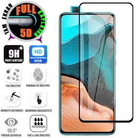 Xiaomi Redmi K30 Temperli Ekran Koruyucu Uyumlu Kırılmaz Cam