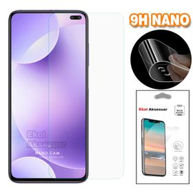 Xiaomi Redmi K30 Temperli Kamera Ekran Koruyucu Uyumlu Kırılmaz Cam