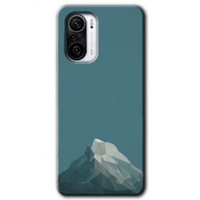 Xiaomi Redmi K40 Alone Mountain Baskılı Uyumlu Silikon Kılıf