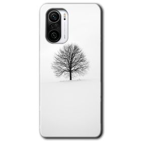 Xiaomi Redmi K40 Alone Tree Baskılı Uyumlu Silikon Kılıf