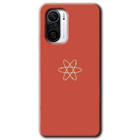 Xiaomi Redmi K40 Atom Baskılı Uyumlu Silikon Kılıf