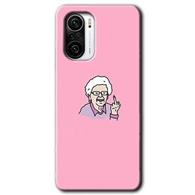 Xiaomi Redmi K40 Bad Grandmother Baskılı Uyumlu Silikon Kılıf